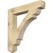 Ekena Millwork Olympic Craftsman Rough Sawn Bracket, Douglas Fir, 6"W x 40"D x 40"H BKT06X40X40OLY04RDF - alternate 1